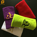 Sports Wristband RF Cotton Sweat Band Tennis Sweatbands Men Women Wrist Protector 10pcs lot Free