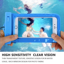 100% Waterproof Case Underwater Dry Bag Pouch for iPhone 6 6s plus 5 5c 5s 4s for Samsung galaxy s7 s6 s5 s4 huawei xiaomi
