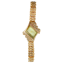 Moda nueva señora de reloj de lujo cristal de cuarzo Rhinestone pulsera 15MC