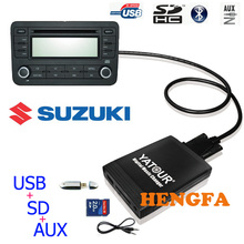 Yatour цифровой музыки чейнджер USB MP3 AUX адаптер для Suzuki свифт Jimny гранд витара сузуки SX4 с CE-NET порт yt-m06