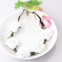 New Peony Flowers Headband font b Women b font Hair font b Accessories b font Floral