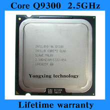 Lifetime warranty Core 2 Quad Q9300 2.5GHz 6M Four nuclear threads desktop processors CPU Socket LGA 775 pin Computer