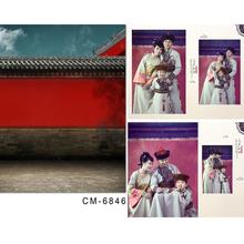 Photo Studio Backdrop Baby Redwall Forbidden City Chinese Ancient Architecture Backgrounds