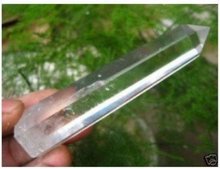 NATURAL white QUARTZ CRYSTAL POINT Healing free shoping