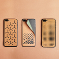 Luxury Genuine Leather Hollow Out Full Back Skin Sticker for iPhone 7 High Quality for iPhone