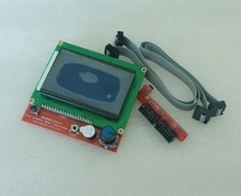 New version Full Graphic Smart 12864 128*64 LCD Display controller adapter for RAMPS 1.4, free ship, free tracking number