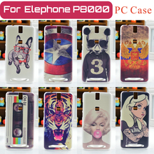 New Fashion Coloured Painting Case for Elephone P8000 Hard PC Cover Elephone P8000 Free Shipping