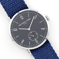 2016 New Watch Quartz Casual Wristwatch NATURAL PARK Luxury Brand Watches relojes hombre Blue Nylon Band