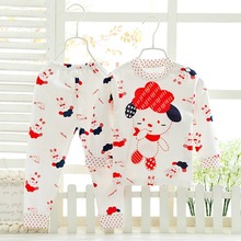 autumn clothes Cotton clothing sets suits kids boy girl spajamas children underwear sleepwear T Shirt Tops