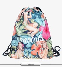 New Fashion Backpack 3D Print Travel Softback Men and Women Mochila Feminina Harajuku Drawstring Bag Unisex Backpacks hot sale
