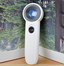 40x LED iluminado lupa Appraisal joyería lupa de mano lectura con lámparas para viejo