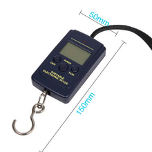 1Set Pocket Electronic Digital Scale 0.01g * 40kg Hanging Luggage Weight Balance Steelyard Black Newest
