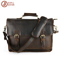 Vintage Casual Genuine Leather Cowhide Crazy Horse Leather Men