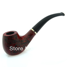 Free Shipping Classical Detachable Wooden Tobacco Smoking Pipe
