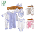 HH 8PCS Baby clothing tracksuit newborn baby infant boy clothes children cloth suit new born toddler