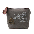 Ladies Cheapest Canvas Classic Retro Small Change Coin Purse Little Key Car Pouch Money Bag Girl
