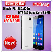 Huawei Honor 3C Play HoI U10 5 inch 1280 720 Quad Core MTK6582 Dual SIM Android