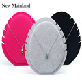 Free Shipping The Flame shape Necklace Easel Showcase Holder Jewelry Display Stand shelf Wholesale