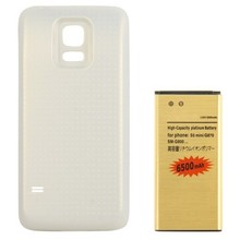 High Capacity 6500mAh Business Replacement Mobile Phone Battery Back Door Cover for Samsung Galaxy S5 mini G800 G870