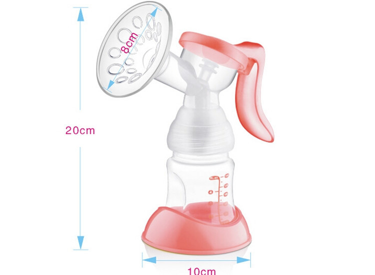 Three Block Adjust Speed Squeezing Breast Pump With Nipple Suck Breast Milk Maternity Seins Baby Bottle Safety Good Feeds Strong (6)