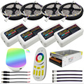 DC12V Led Light Waterproof 5050 SMD RGBW RGBWW Led Strip Flexible Tape 2 4G RGBW