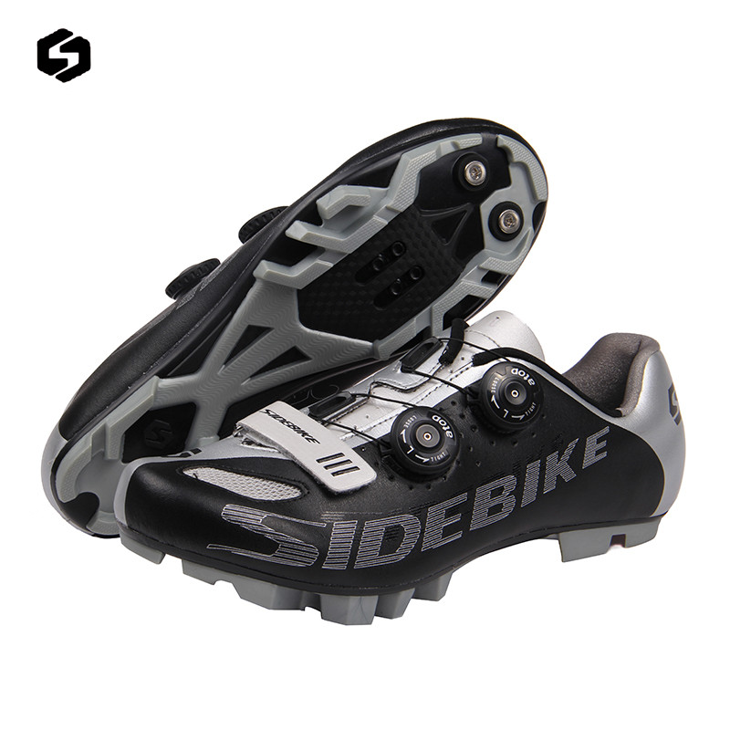 SIDEBIKE-002 Professional Bike Sneakers MTB Racing Bicycle Self-lock Shoes Athletic Cycling Shoes Unisex Mountain /Road Bicycle