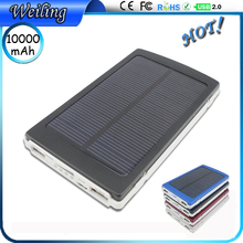 Solar Power bank external battery 10000mah travel adapter Power Bank sublimation power bank For mobile phone/ipad/iphone/Samsung
