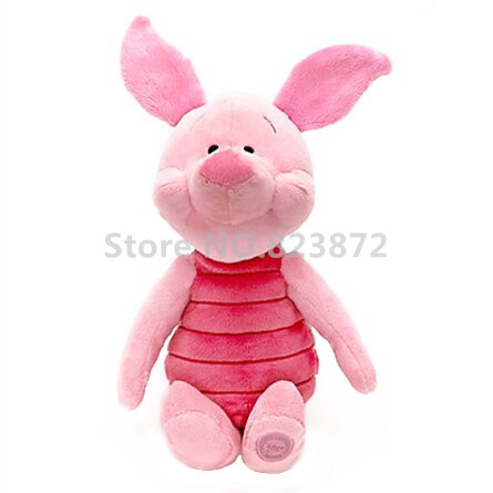 large stuffed piglet