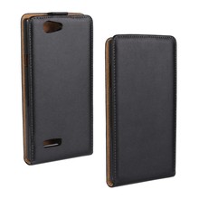 New Hot Fashion Design Real PU Leather Filp up and down Phone Case For ZTE Blade L2 With Card Slot Free Shipping
