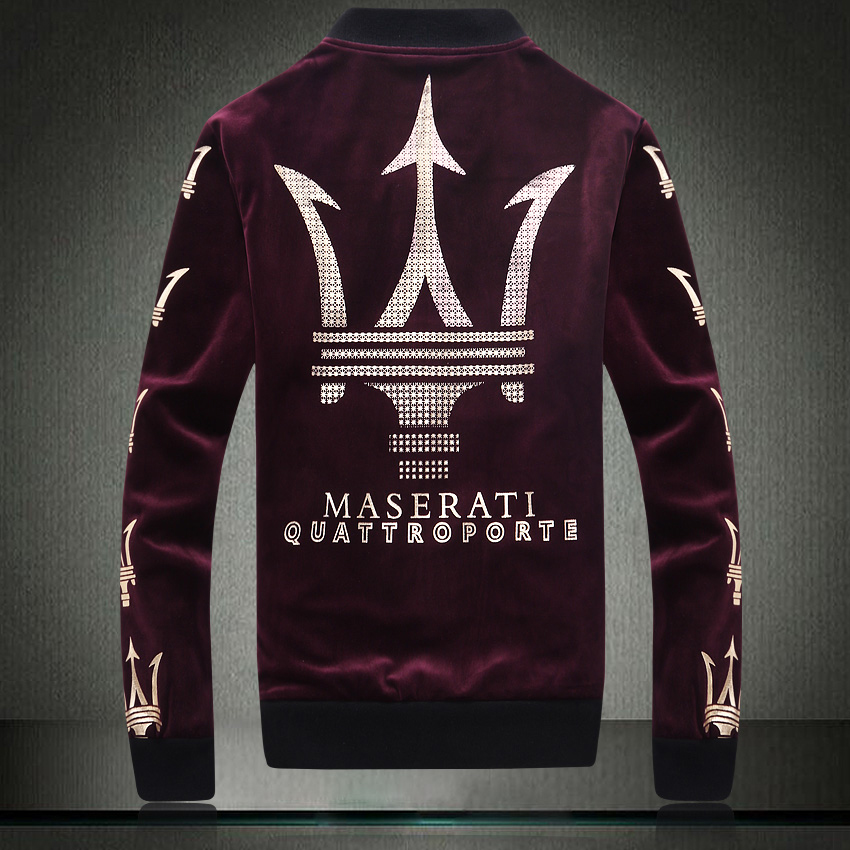 High quality print bronzier outerwear male winter long sleeve wadded jacket autumn slim clothes