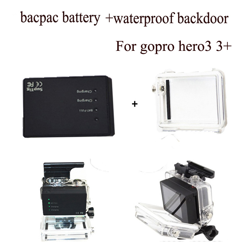 HERO3 3 + Bacpac  AHDBT-301 302   +   backdoor  GoPro Hero3 HERO3 + go pro hero 3  