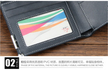 2015 New Arrivals Famous Brand Designer Mens s Wallets High Quality Linen Short Mini Styles With
