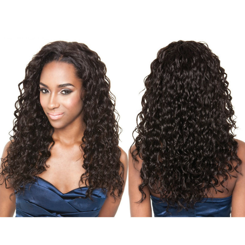 Deep Wave Hair 6A Unprocessed Virgin Brazilian Hair Weave Ripple Deep Hum.....