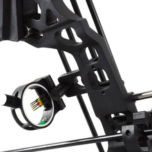 Hunting bow arrow set compound bow Peep hole 5 pin sight bow rest Rubber stablizer Dampers