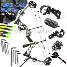 2015New Hunting bow&arrow set, HW1,hunting bow,bow and arrow set, archery set,compound bow arco e flecha ,free shipping