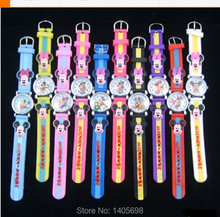 De dibujos animados en 3D maravilloso silicio Wathes niñas niños niños niños estudiantes de cuarzo marca reloj deportivo reloj de pulsera