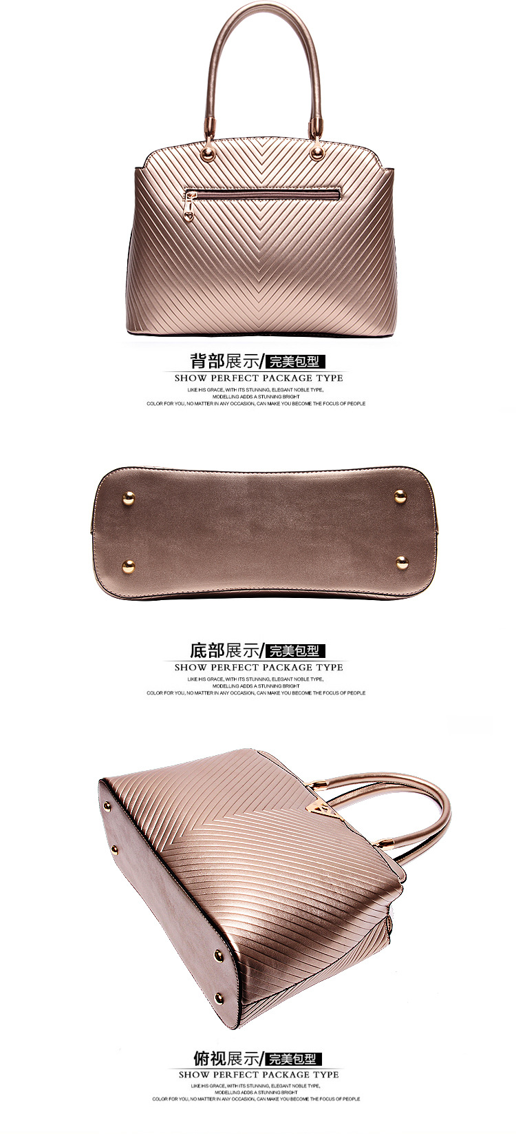 HOT 2015 Fashion Women Genuine Leather Handbags Famous Brand Cowhide