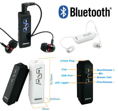 Bluetooth Wireless Stereo Headphones Headset Earphone For iPhone Samsung LG HTC