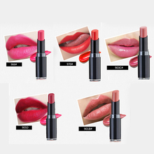 Fashion Waterproof Bright Women Lady Lipstick Stick Lip Gloss Dark Red Cosmetic Longlasting Beauty Drop Shipping