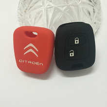 Free shipping Silicone Remote Control Car Sega C5 accessories car key caseKey Case for Citroen Triunph