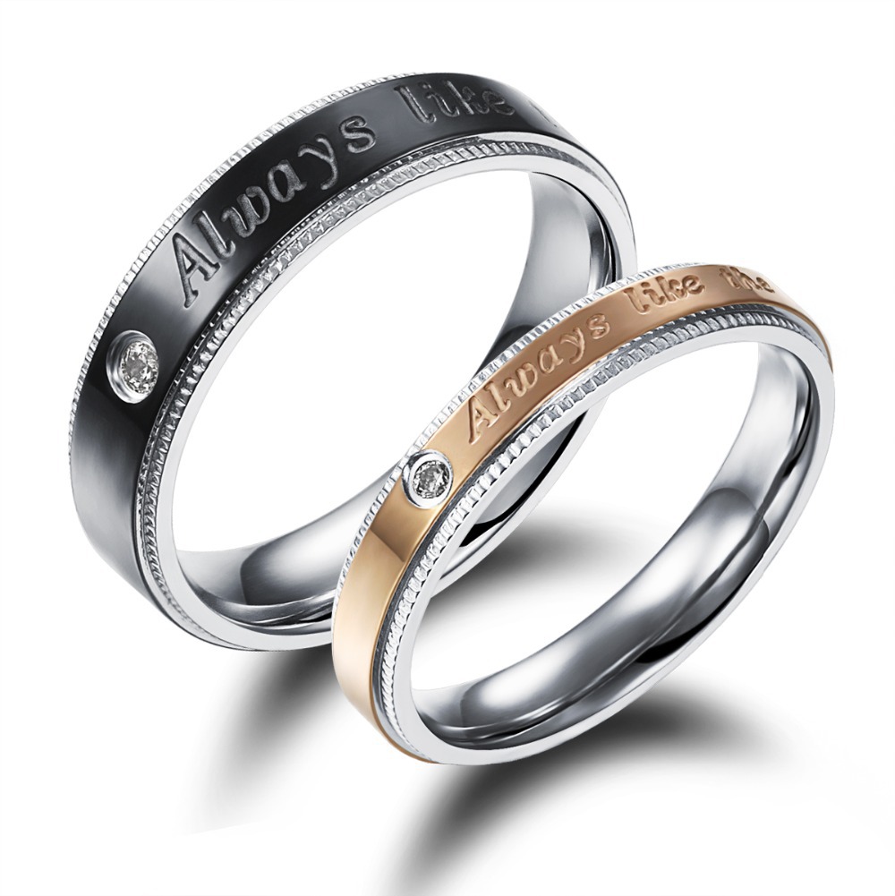 Moda europea carter amor anillo de compromiso de lujo CZ anillos de diamantes mujeres del copo