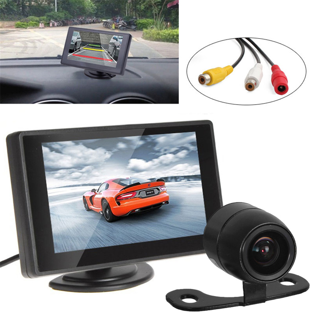 Hot Sale! DC12V 4.3 Inch Color TFT Car Monitor Support 480 x 272 Resolution + IP67 - IP68 Rear View Car Camer Hot Sale! DC12V 4.3 Inch Color TFT Car Monitor Support 480 x 272 Resolution + IP67 - IP68 Rear View Car Camer