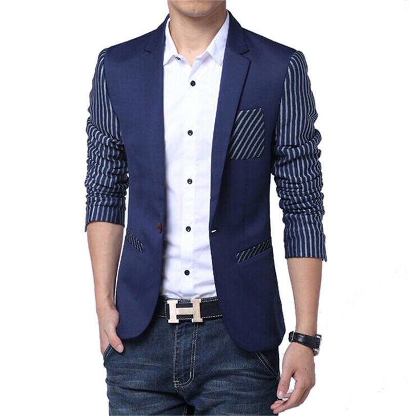 Men-s-Business-Blazer-Slim-Fit-Designs-Fashion-2015-Black-Blue-Striped-Slim-Fit-Suits-For (1)