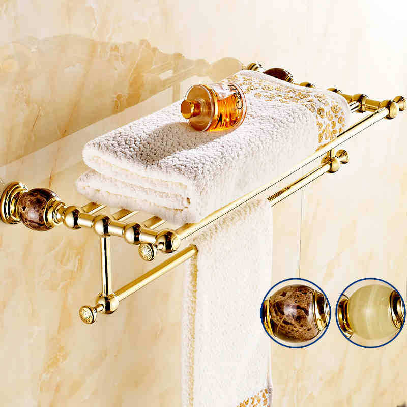 High quality wholesale wall mounted hotel bath towel rack, bath room towel rack