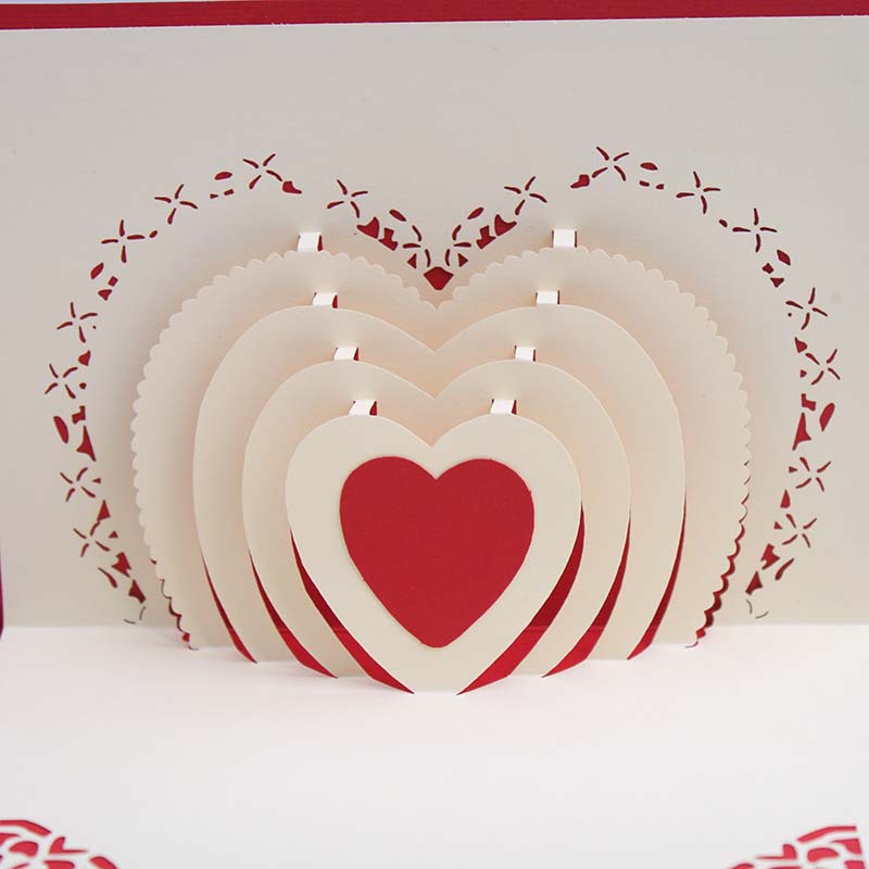 3d Up Heart Shape Card Postcards Greeting Card Decoration Happy Anniversary Birthday Valentine Christmas Graduation Greeting Cards Greet Card From Williem 14 69 Dhgate Com