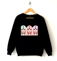 Elina women 2015 Harajuku funny warm witner pull pullover sport jogging femme felpe donna fleece sweatshirt hoodies s m l xl