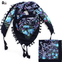 2015 New Fashion Ladies Big Square Scarf Printed Women Brand Wraps Hot Sale Winter ladies Scarves