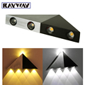 New Arrival 3W 5W Aluminum Triangle led wall light energy saving led Home lighting lamp indoor