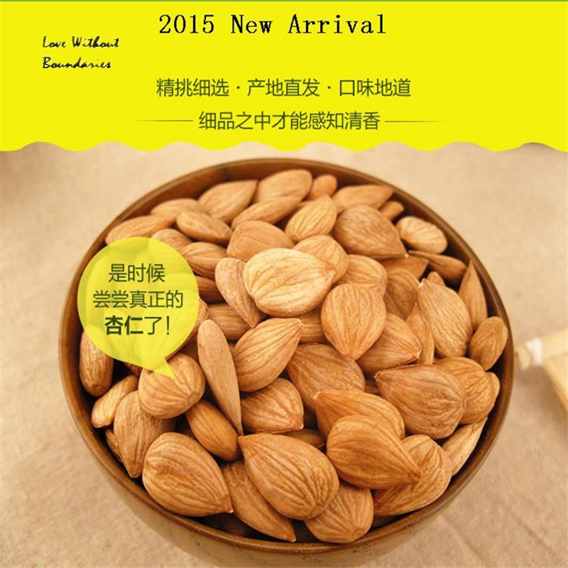 Free shpping Apricot Kernels Raw Apricot Kernels almond nuts 500g bags