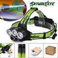 25000LM 5x XM L T6 Headlamp Headlight Head Light LED Rechargeable USB Battery L61216
